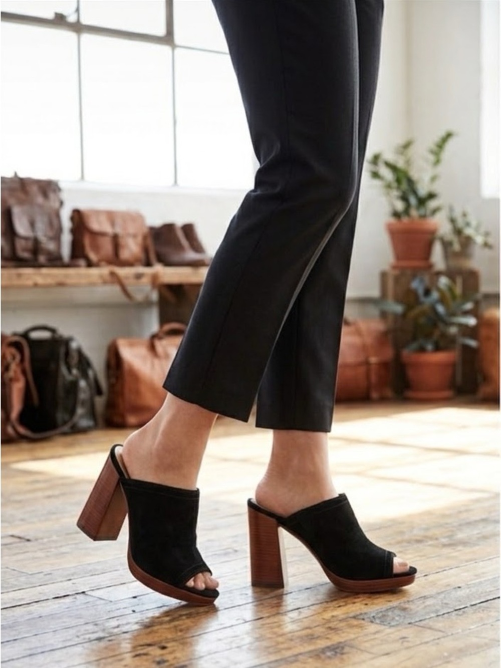 Frye Karissa Mule - Black Sz 7.5